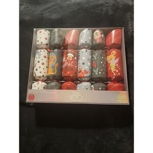 Disney‎ 100th Anniversary 6 Surprise Crackers Gift Set No Show Socks NIB